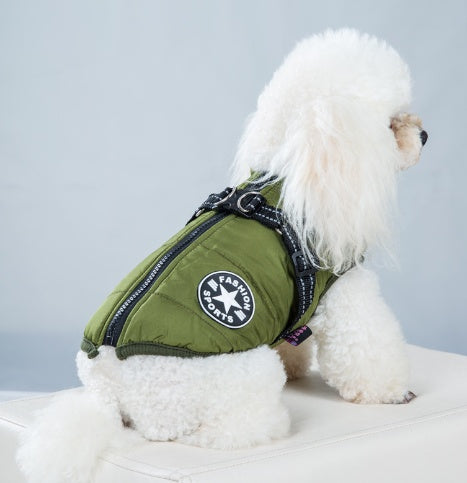 PawPort™ Winter Jacket – Fleece-lined, Reflective & Water-Repellent
